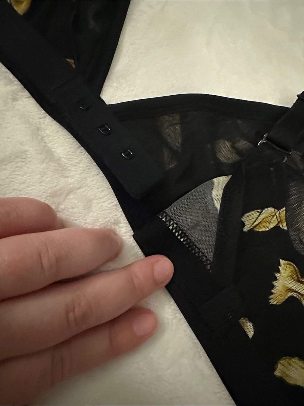 Parade Sexy Silky Mesh Triange Bralette - Picture 8 of 8